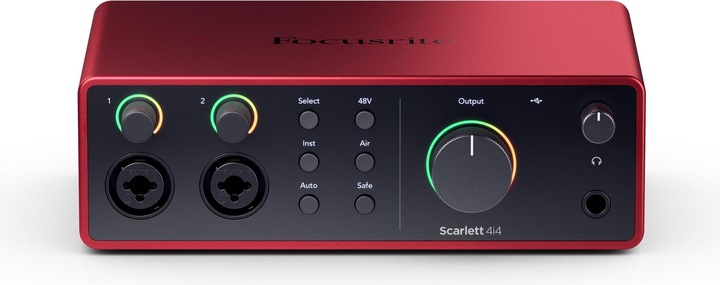 Image du produit Focusrite Interface audio Scarlett 4i4 - 4ème génération (USB)