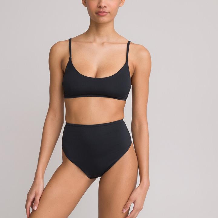 Image du produit La Redoute Collections Slip bikini taille haute (40)