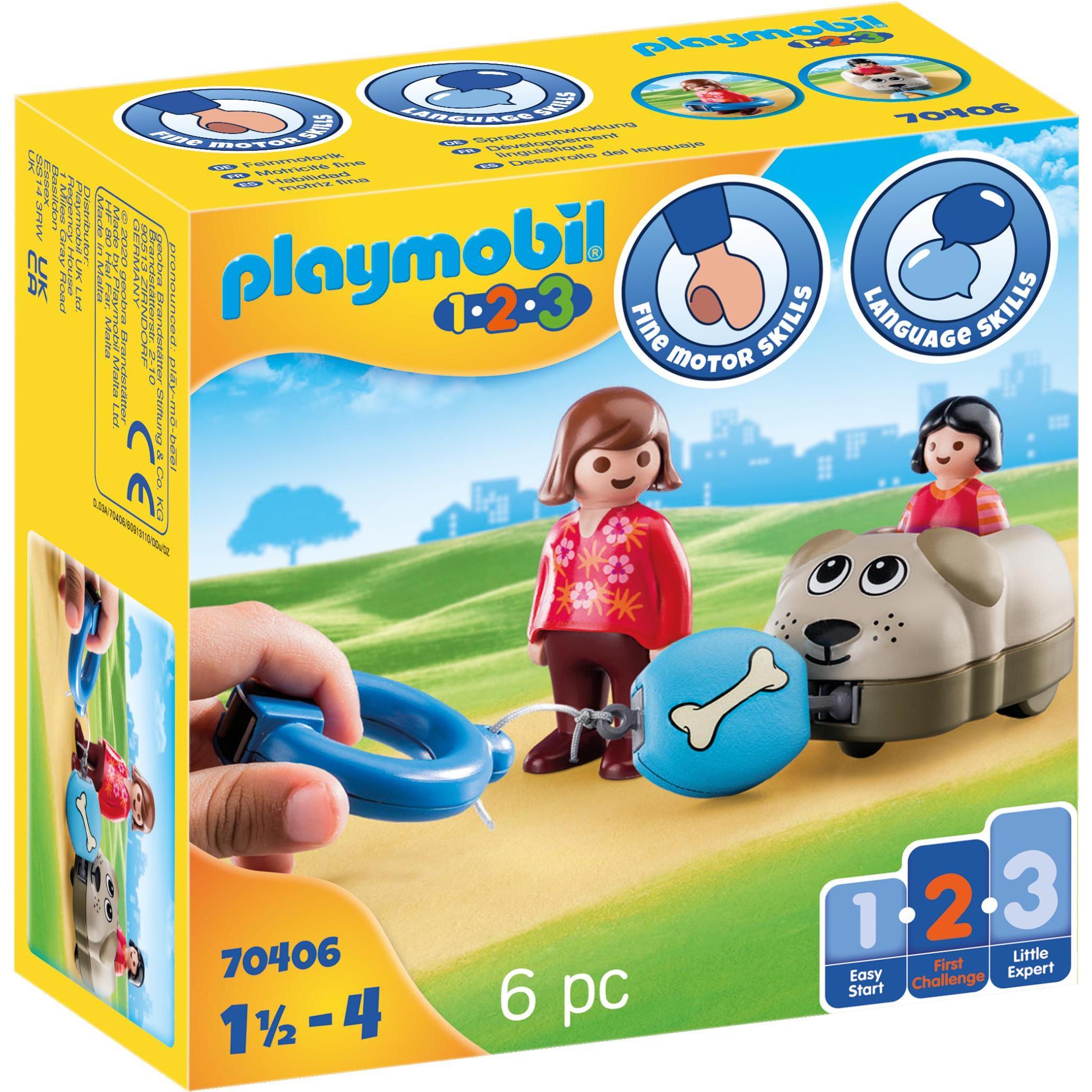 Playmobil Mein Schiebehund (70406, Playmobil 1.2.3)