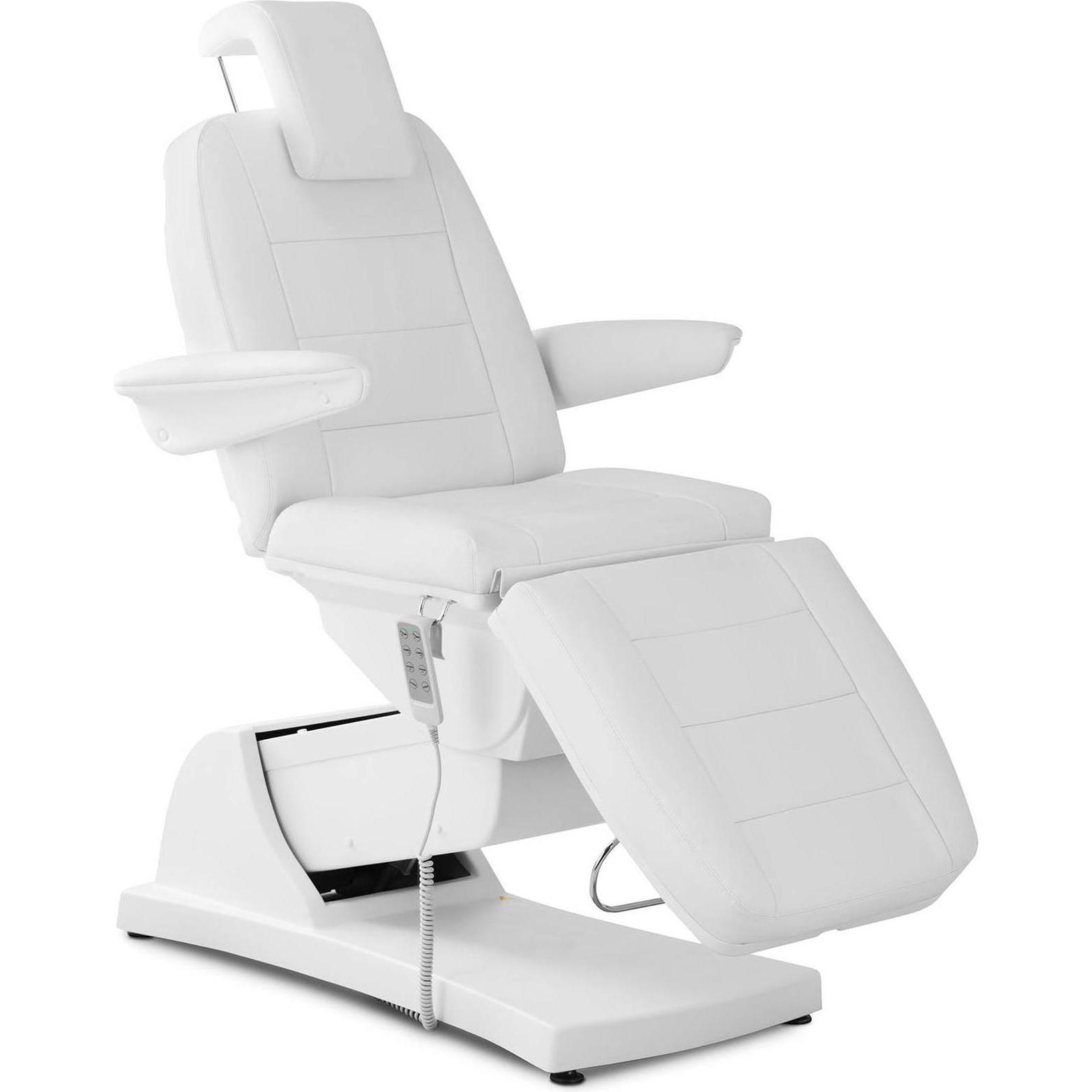 Physa, Massageliege + Massagesessel, Kosmetikliege Behandlungsliege Kosmetikstuhl Tattooliege 64-89 cm 150 kg weiss