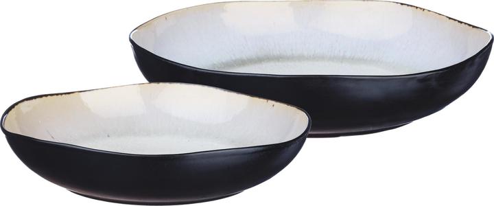 Elfenbeinweiss, Schwarz