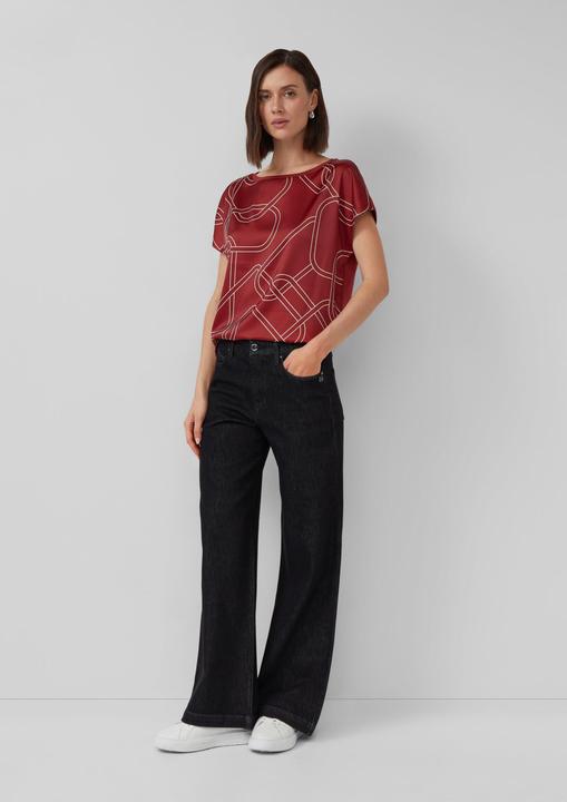 Immagine prodotto s.Oliver T-Shirt Feines Blusenshirt im Relaxed Fit (32)