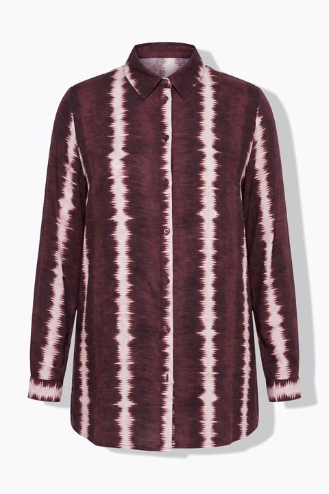 Immagine prodotto Studio Untold Camicia dal taglio dritto con righe batik e maniche lunghe (46, 48)