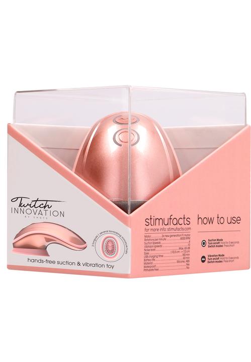 Productafbeelding Doc Johnson Innovation Twitch Hands free Suction & Vibration