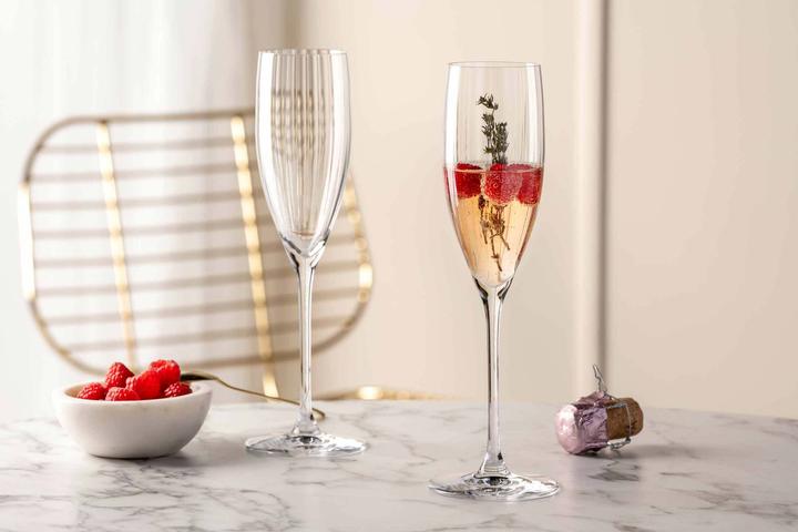 Produktbild Leonardo Sektglas Poesia 250 ml, 6 Stück, Transparent (25 cl, 6 Gläser, Sektgläser)