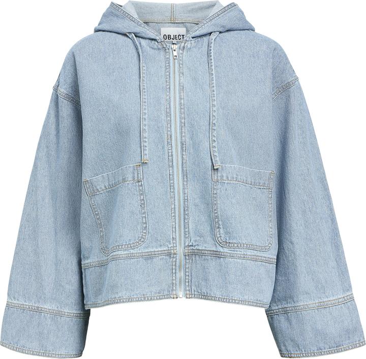 Actual product image Object Denim Hoodie (XS)