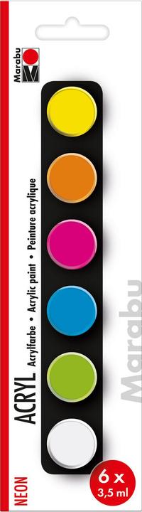 Actual product image Marabu Set Neon (Multicolor, 21 ml)