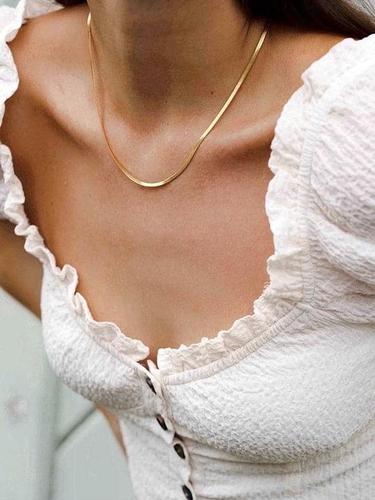 Immagine prodotto Tara Style Set di gioielli Amélie (Acciaio inossidabile placcato oro 18k, 100% impermeabile)