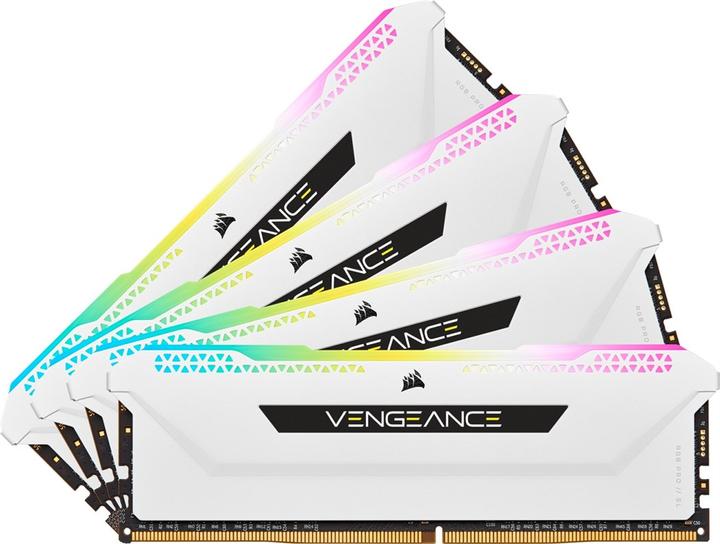 Productafbeelding Corsair Vengeance RGB Pro SL (4 x 16GB, 3600 MHz, DDR4 RAM, DIMM 288 pin)