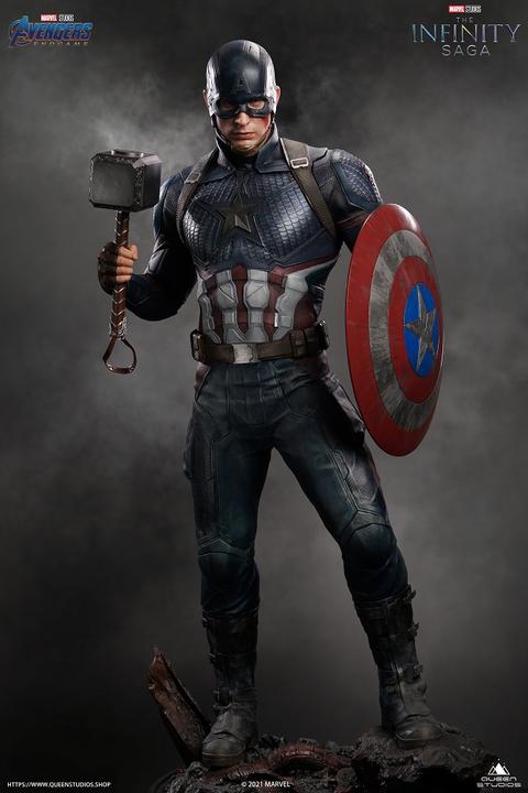 Queen Studios Marvel's Avengers "Captain America" 1/2 Scale Statue