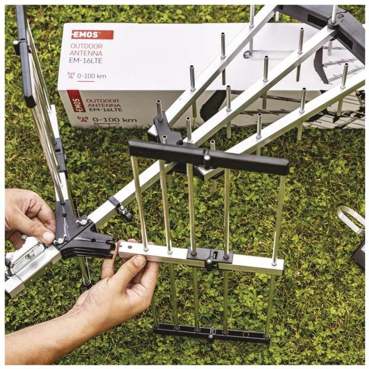 Immagine prodotto Emos J0906 (Antenna yagi, 25 dB, DVB-T / -T2)