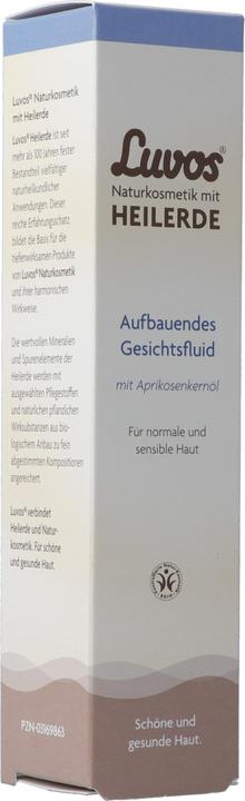 Image du produit Luvos Aufbauendes Gesichtsfluid Naturkosmetik mit Heilerde (50 ml, Fluide visage)