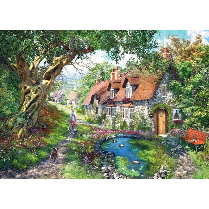 Thumbnail - Ravensburger Puzzle Flower Hill Lane, 1000 Teile. (1000 Teile)