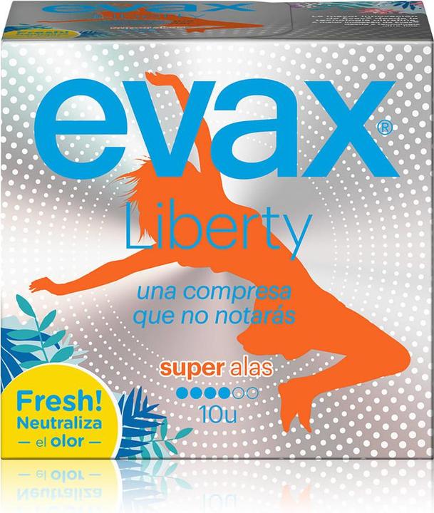 Produktbild Evax LIBERTY compresas super alas 10 uds