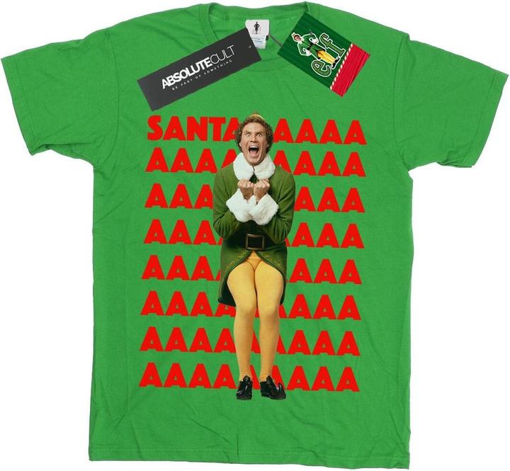 Produktbild Elf Buddy Santa Scream TShirt Jungen (128)
