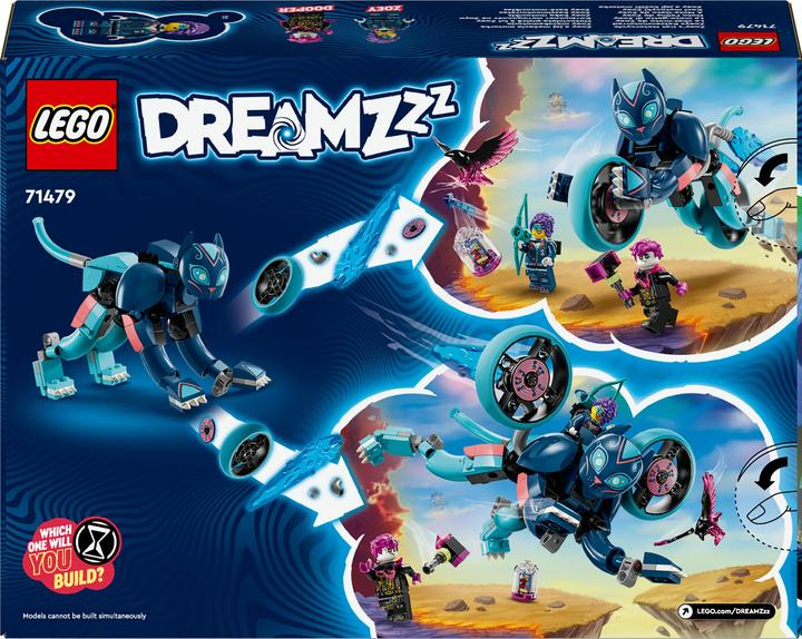 Produktbild LEGO Zoeys Katzenmotorrad (71479, LEGO Dreamzzz)