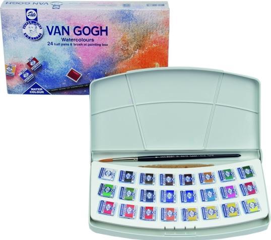 Immagine prodotto Van Gogh Acquerello Paintbox (Multicolore, 24 ml)