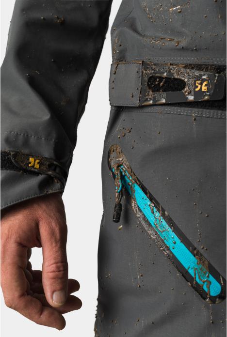 Produktbild dirtlej Dirtsuit SFD Edition, grau/blau, L (L)