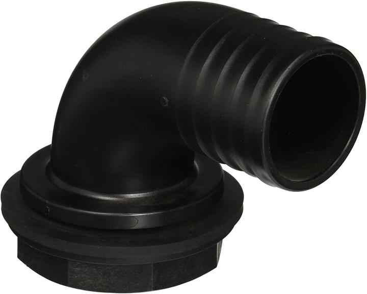 Actual product image Garantia Graf 330043 Rain barrel overflow bend 2" incl. seal and lock nut