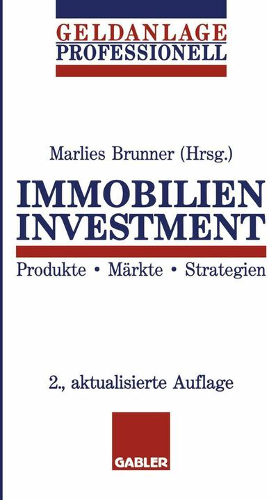 Produktbild Immobilien Investment (Deutsch, 1997)