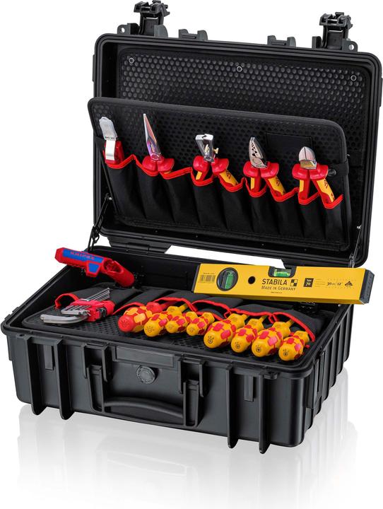 Produktbild Knipex Werkzeugkoffer „Robust23 Start" Elektro (24 Teile)