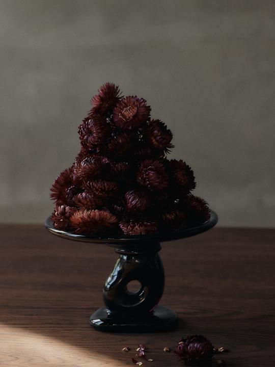 Produktbild Ferm Living Damo Glass Centrepiece - Ø21 - Dark Grape