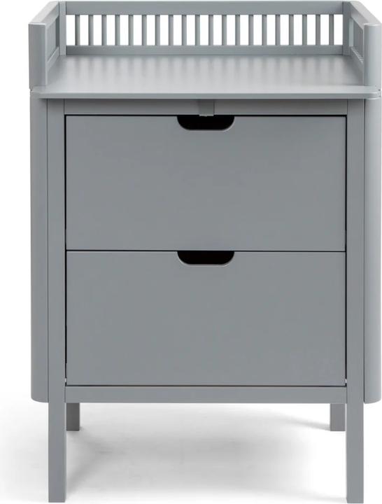 Sebra Changing Unit,drawers, classic grey, FSC™Mix buy at Galaxus - Main Image