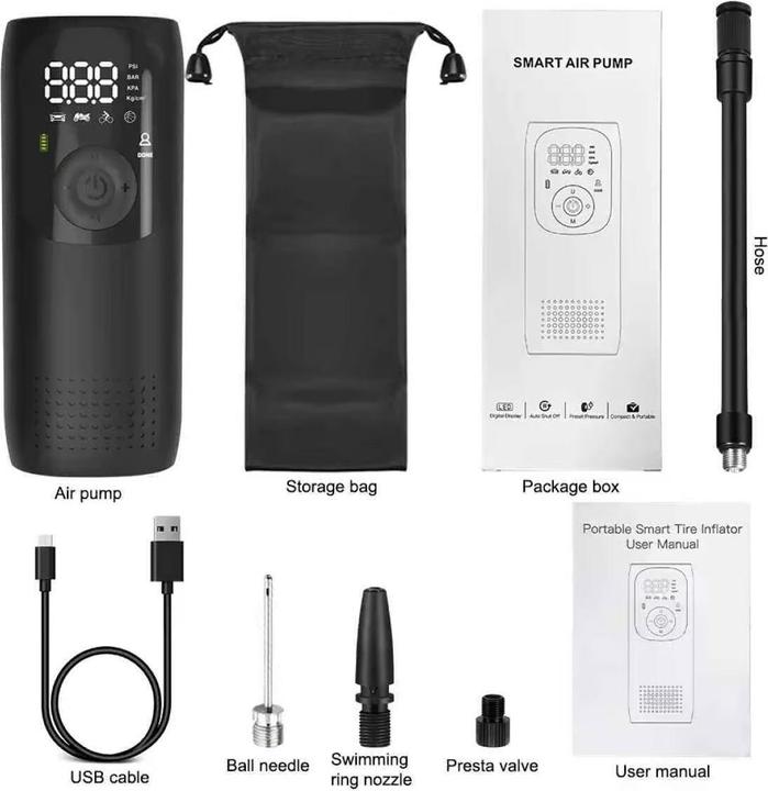 Immagine prodotto Twheels Pompa elettrica - Mini compressore d'aria