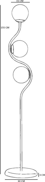 Produktbild Opviq Epoch Floor Lamp (E27)