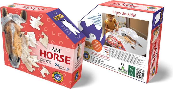 Actual product image Madd Capp I AM HORSE 24 PUZZLE - pre-school (24 pieces)
