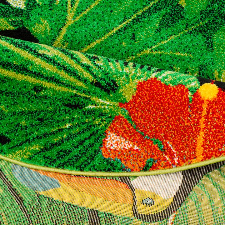 Produktbild Pergamon Designer Teppich Faro Tropical Tukan (160 x 160 cm)