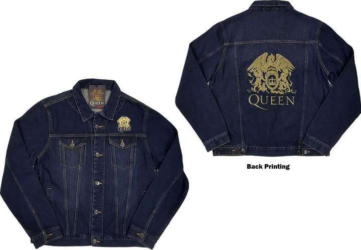 Produktbild Queen Erwachsene Classic Crest Denim Jacke (M)