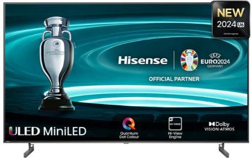 Actual product image Hisense TV 50U69NQ U6 SERIES Smart TV 50 (50", Mini-LED, 4K, 2024)
