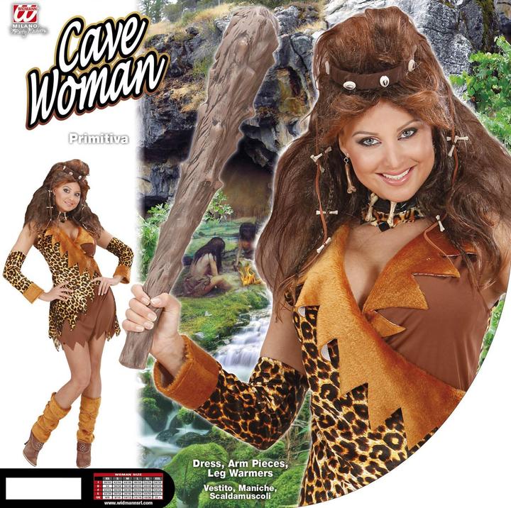 Actual product image Widmann Stone Age Woman Costume (S)