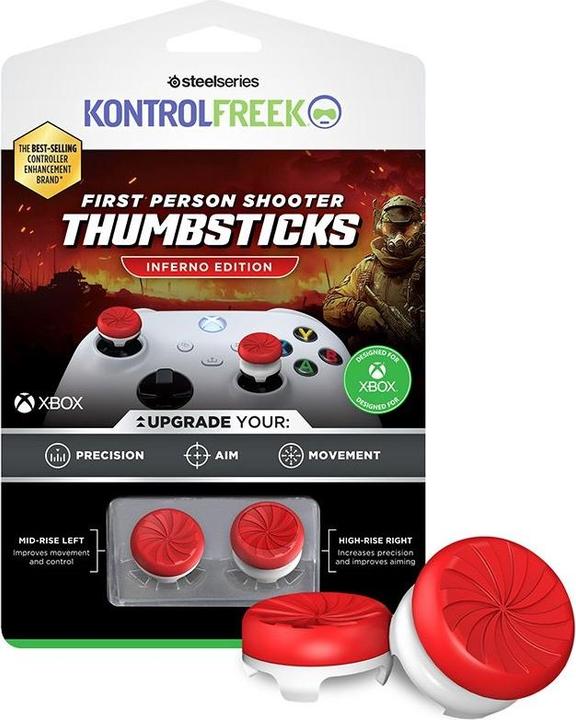 Actual product image SteelSeries FPS Inferno REDWHT Kit XBX (Xbox Series S)