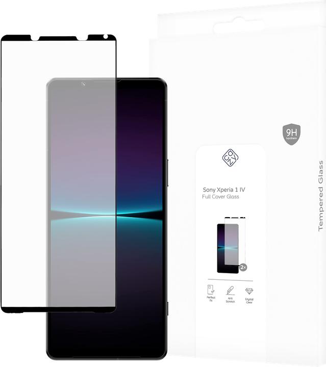 Produktbild Cazy Schutzglass Kompatibel mit Sony Xperia 1 IV - Tempered Glass Volle Abdeckung - 2 Stück (2 Stk., Sony Xperia 1 IV)