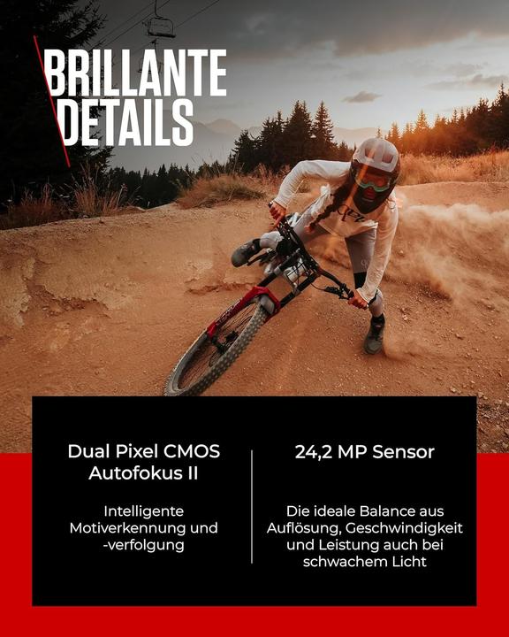 Produktbild Canon EOS R6 Mark II Kit (EU) (24 - 105 mm, 24.20 Mpx, Vollformat)