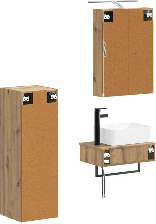 Produktbild vidaXL Badezimmerschrank-Set