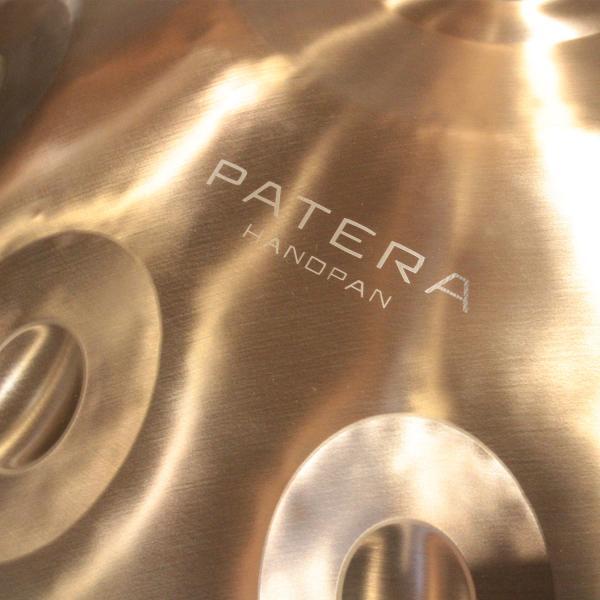 Produktbild Patera Handpan HPDM-10 Compact Edelstahl D-Kurd mit Lehrbuch (Perkussion)