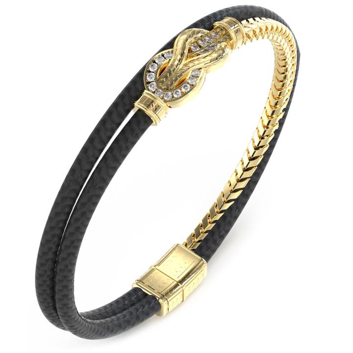 Immagine prodotto Guess SAILOR KNOT Armband (18.50 cm, Acciaio 316L)