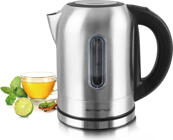 Emerio Kettle stainless steel, temperature selection (1.70 l)