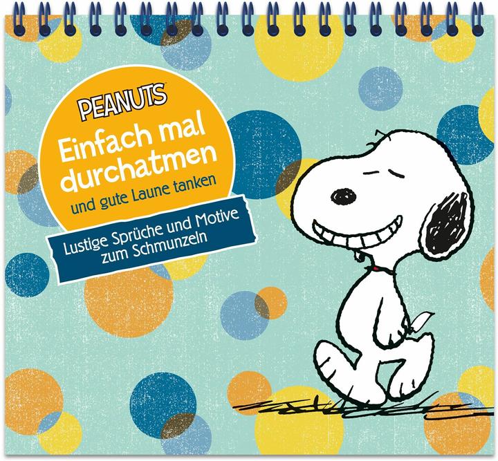 Image du produit Peanuts - Einfach mal durchatmen und gu (Allemand, 2022)