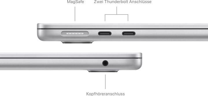Produktbild Apple MacBook Air – 2024 (13.60", M3, 8 GB, 512 GB, DE)