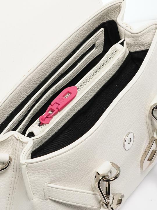 Actual product image Secret Pon Pon Damen Handtasche - Modell Seraphina Plus - 100% Polyurethan - 26.0 X 19.5 X 11.0 Cm