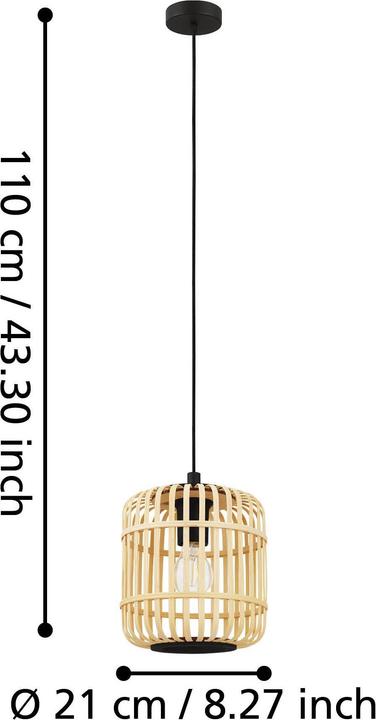Actual product image EGLO Bordesley 1 (E27)