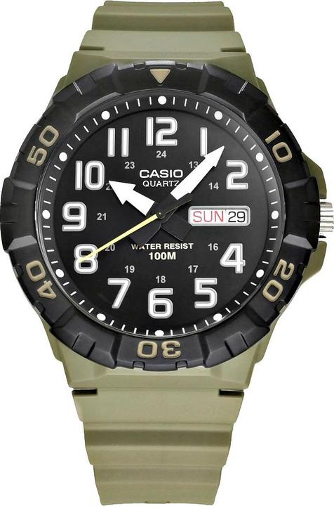 Actual product image Casio MRW-210H-5AVDF (Analogue wristwatch, 50 mm)