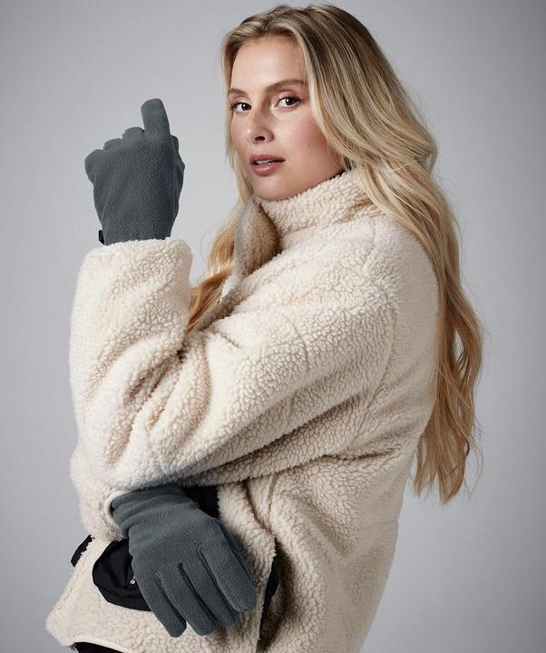 Actual product image Beechfield Winter Gloves Fleece Recycled Material (S, M)