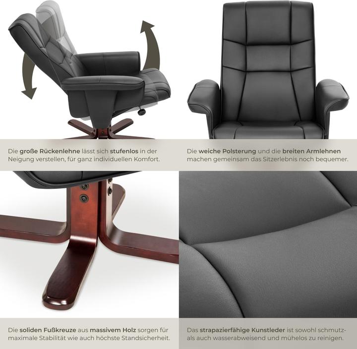 Image du produit tectake Fauteuil Relax TV