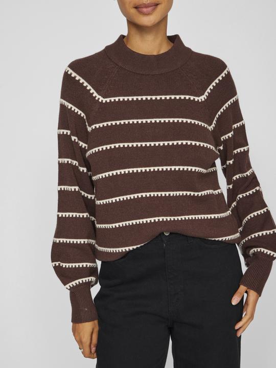 Produktbild Vila Gestreifter Strickpullover (XS)