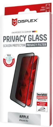 Produktbild Displex Privacy Glass, Privacy Full Cover Panzerglas (1 Stück, Apple iPhone Air)